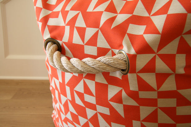  Saturday House Orange Bean Bag Chair