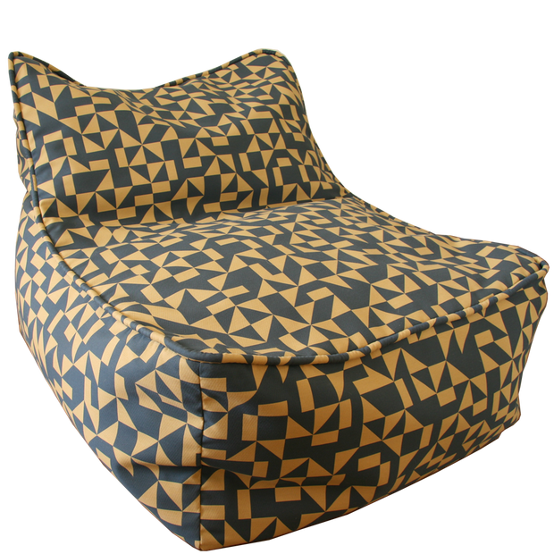 Saturday House Outrigger Bean Bag Chair: Navy