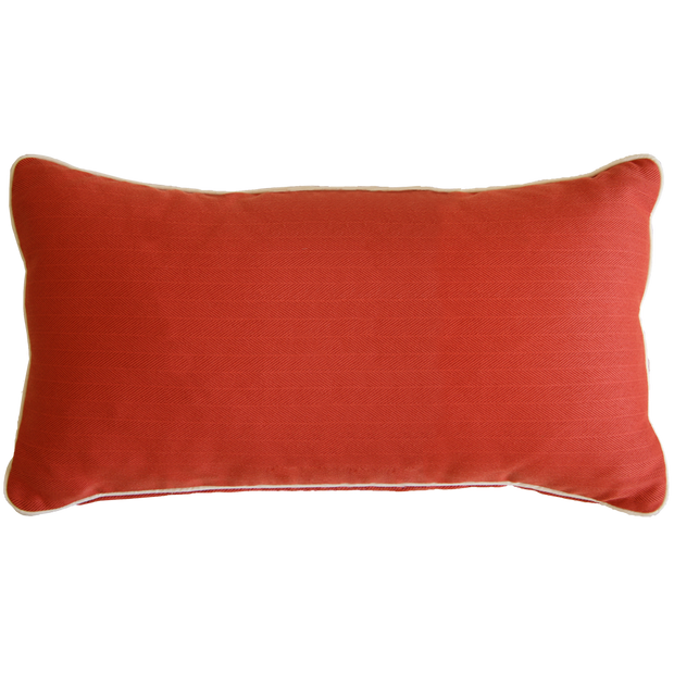Saturday House Coral Lumbar Pillow