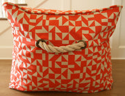 Orange Bean Bag
