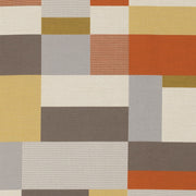 Orange Mosaic Pillow 