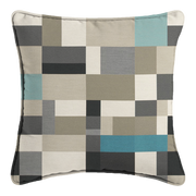 Saturday House Mosaic Pillow: Jetty