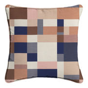 Saturday House Mosaic Pillow: Canyon