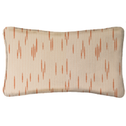 Saturday House Orange Lumbar Pillow