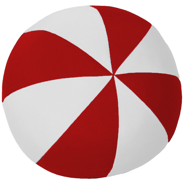 Saturday House Red Ball Pillow in Buoy